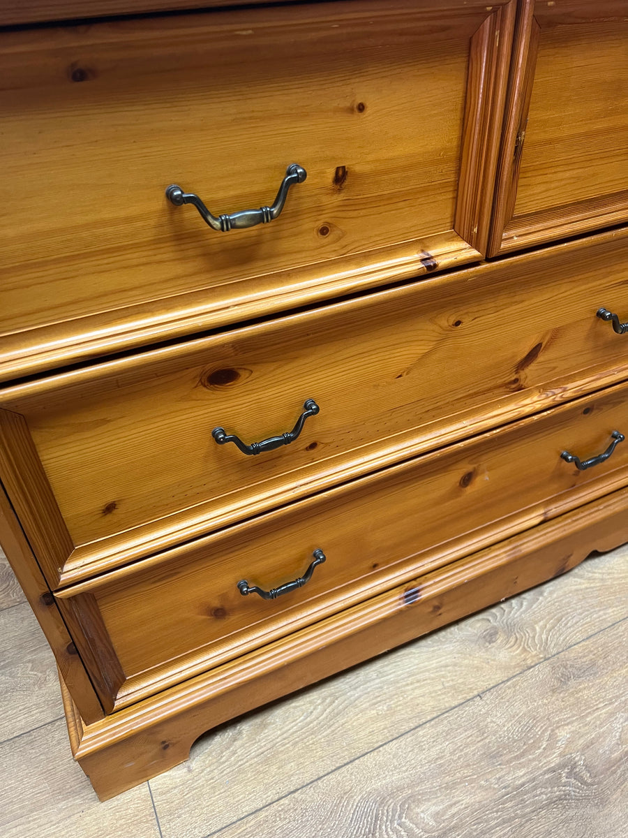 Large Pine Chest of 6 Drawers (SKU178)