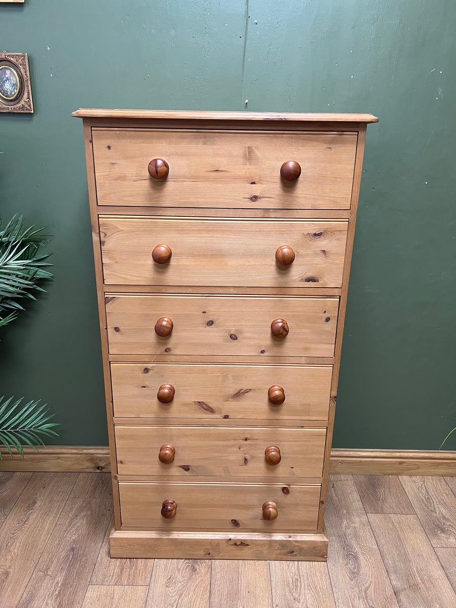 Tall Pine Chest Drawers (SKU164)