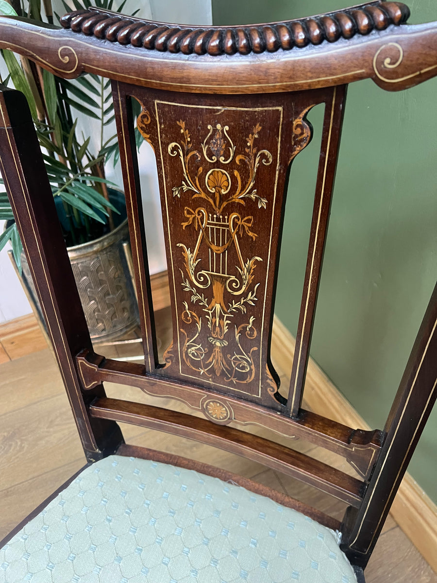 Victorian Sheraton Revival Nursing Chair (SKU261)