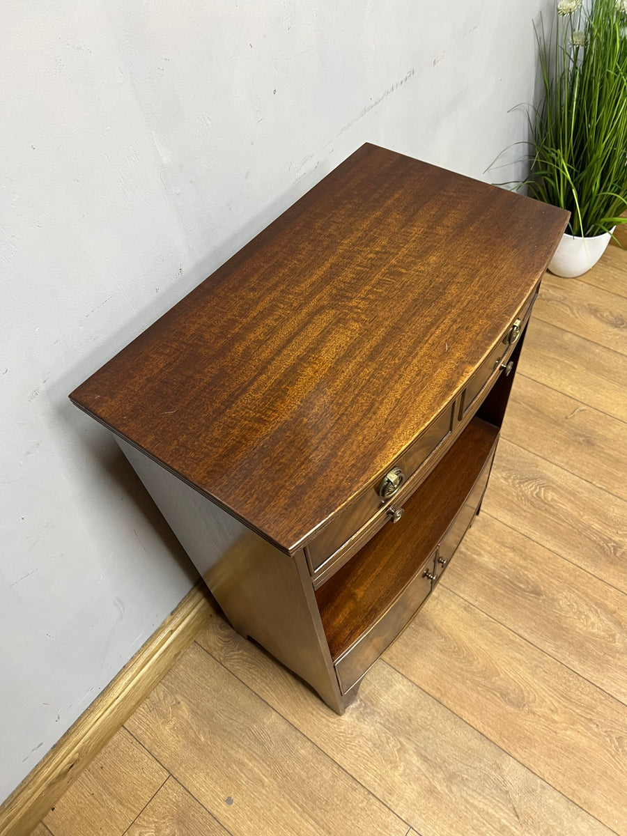 Bevan Funnel Cabinet With Slide And Two Drawers (SKU251)