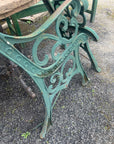 Vintage Cast Iron Garden Bench Ends (SKU1091)