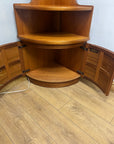 Retro Teak 1960s Nathan Corner Cabinet (SKU78)