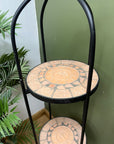 Wrought Iron 3 Tier Tall Plant Stand (SKU244)