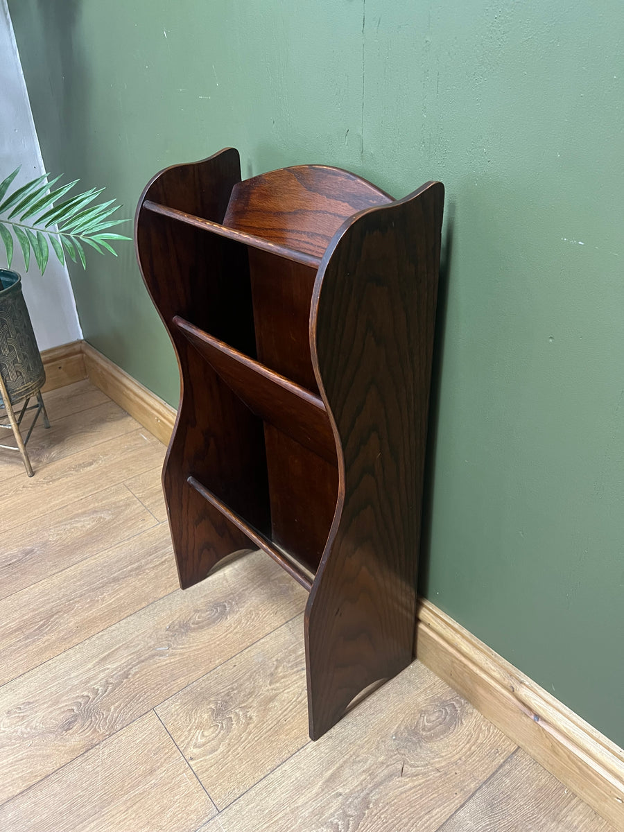 Oak Magazine Rack (SKU63)