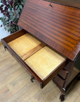 Vintage Mahogany Bureau With Key (SKU143)