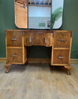 Art Deco Triple Mirror Dressing Table (SKU177)