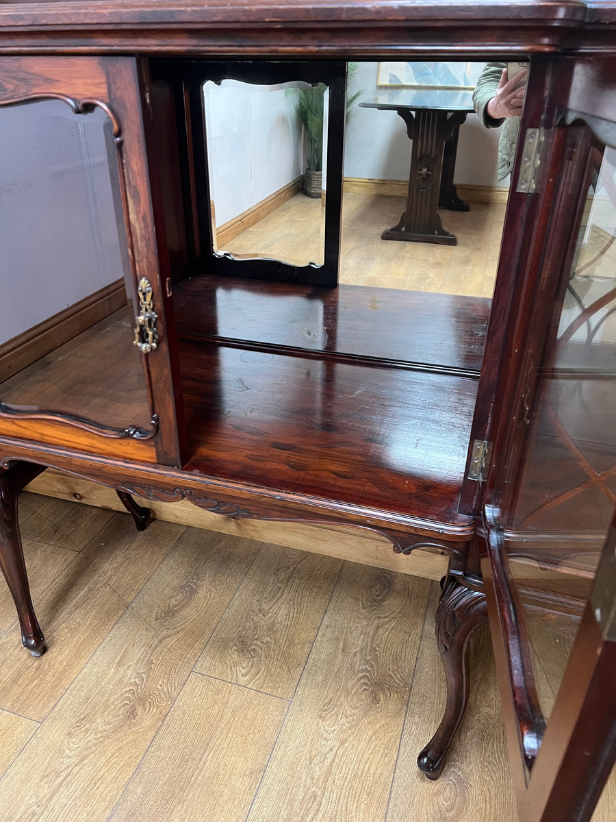 Antique Rosewood Glazed Sideboard (SKU74)