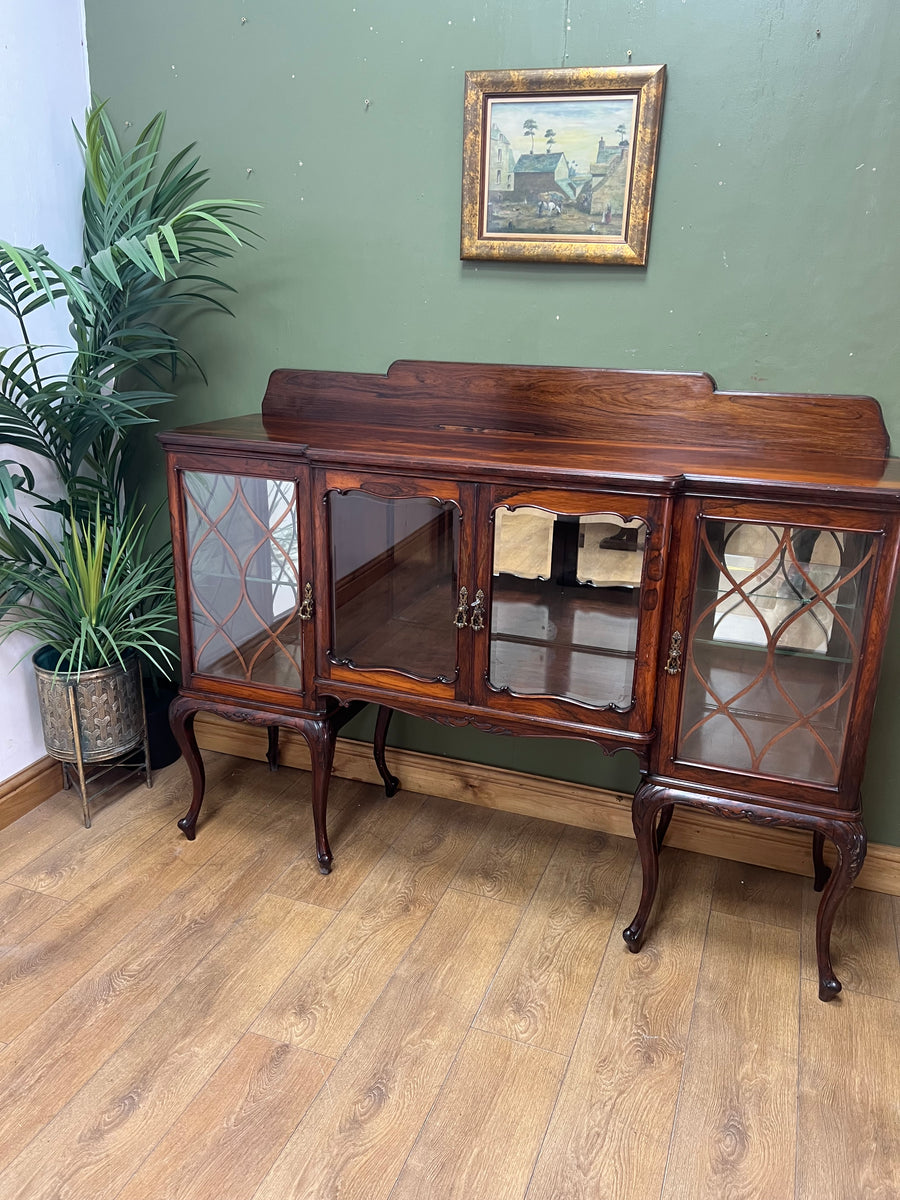 Antique Rosewood Glazed Sideboard (SKU74)