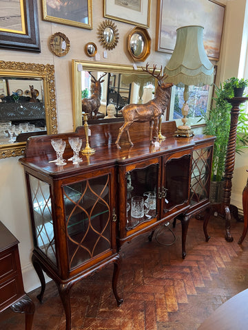 Antique Rosewood Glazed Sideboard (SKU74)