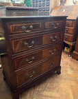 Vintage Mahogany Georgian Style Chest Drawers (SKU162)