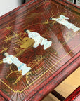 Oriental Style Lacquered Nest of 4 Tables (SKU62)
