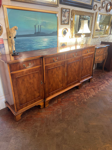 Vintage Yew Wood Sideboard (SKU83)