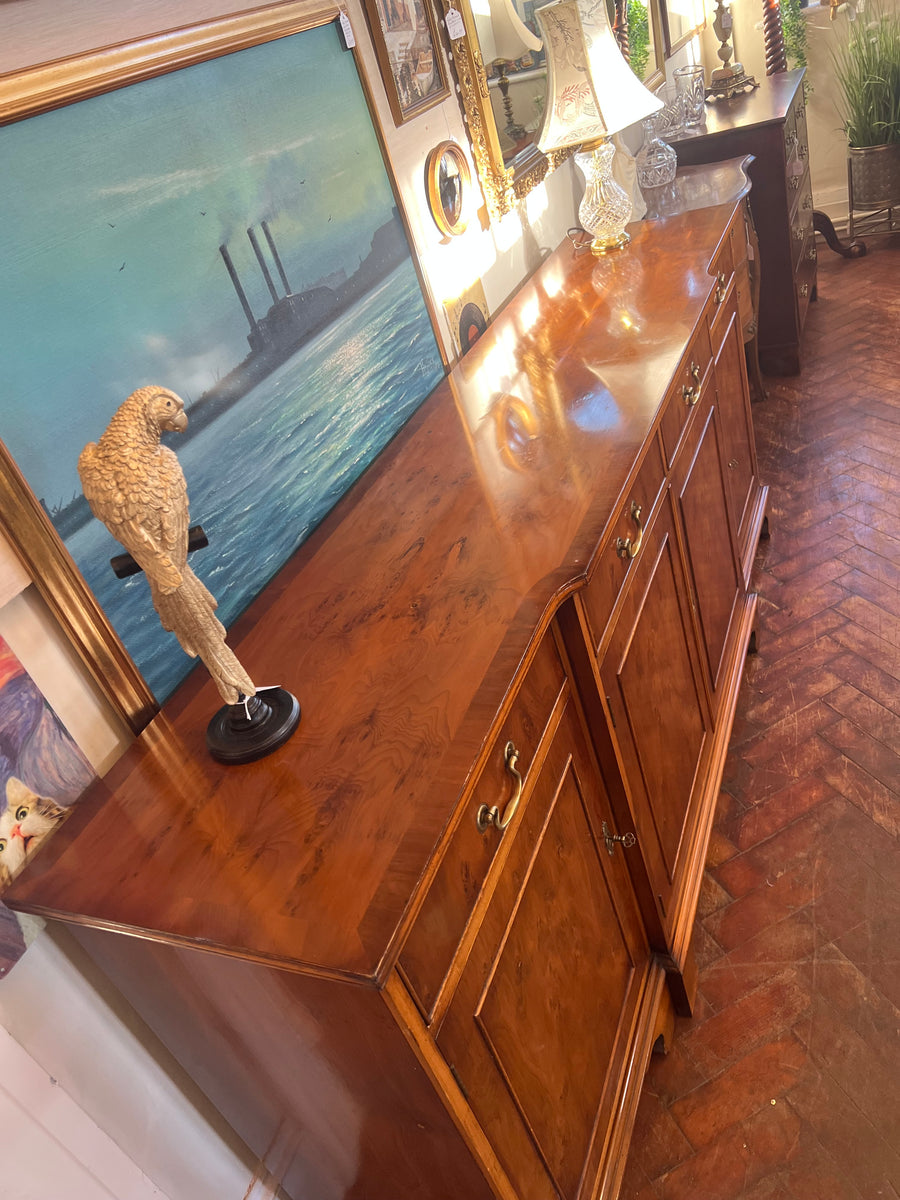 Vintage Yew Wood Sideboard (SKU83)