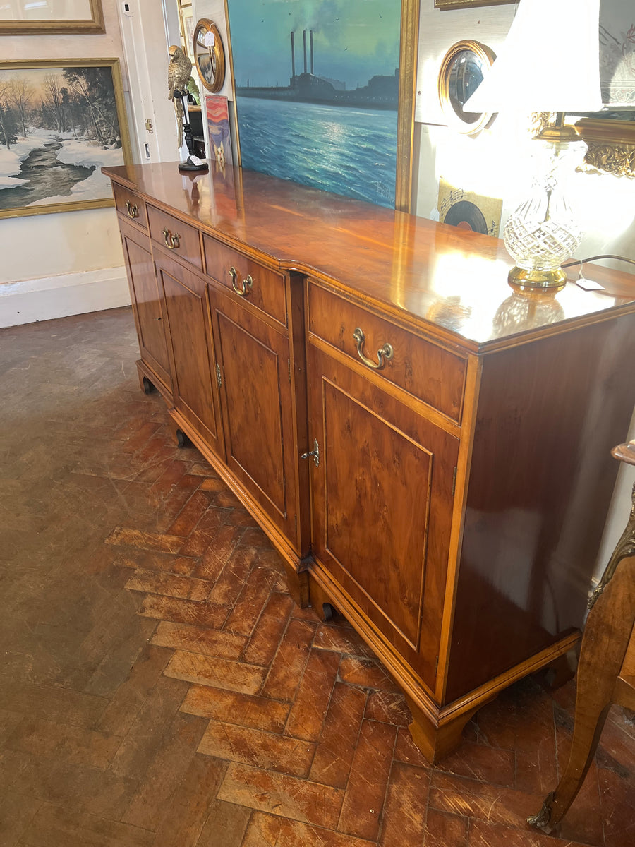 Vintage Yew Wood Sideboard (SKU83)