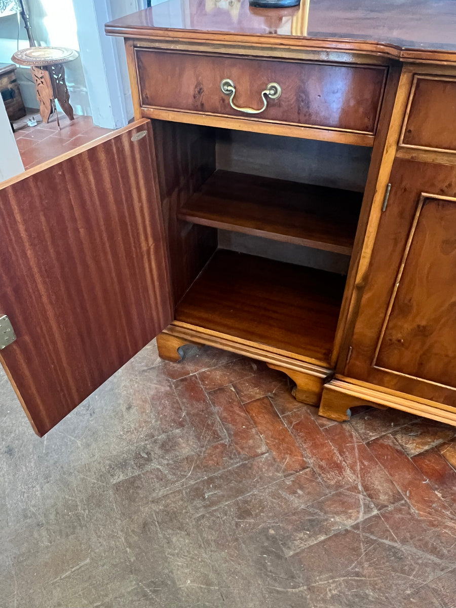 Vintage Yew Wood Sideboard (SKU83)
