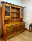 Large Pine Wooden Welsh Dresser (SKU056)