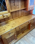 Large Pine Wooden Welsh Dresser (SKU056)