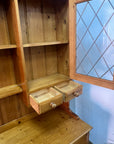 Large Pine Wooden Welsh Dresser (SKU056)