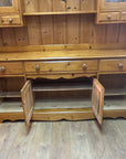 Large Pine Wooden Welsh Dresser (SKU056)