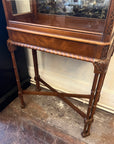 Georgian Style Glazed Curio Display Cabinet (SKU84)