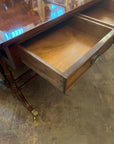 Vintage Mahgogany Sofa Table With Two Leaves and Drawers (SKU78)