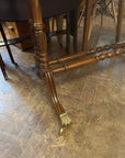 Vintage Mahgogany Sofa Table With Two Leaves and Drawers (SKU78)