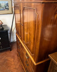 Vintage Yew Wood Cocktail Cabinet (SKU223)