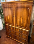 Vintage Yew Wood Cocktail Cabinet (SKU223)