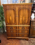 Vintage Yew Wood Cocktail Cabinet (SKU223)