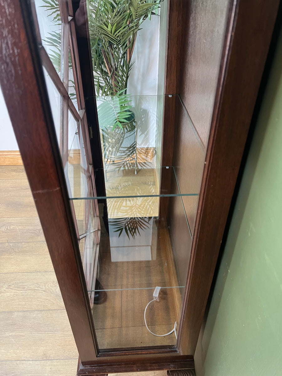 Vintage Mahogany Display Cabinet (SKU66)
