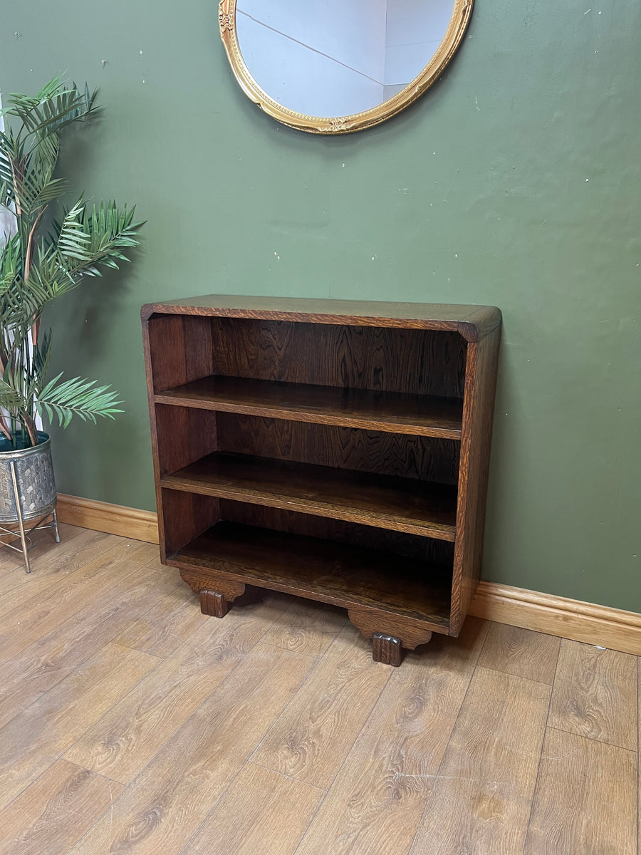 Art Deco Oak Bookcase  (SKU127)