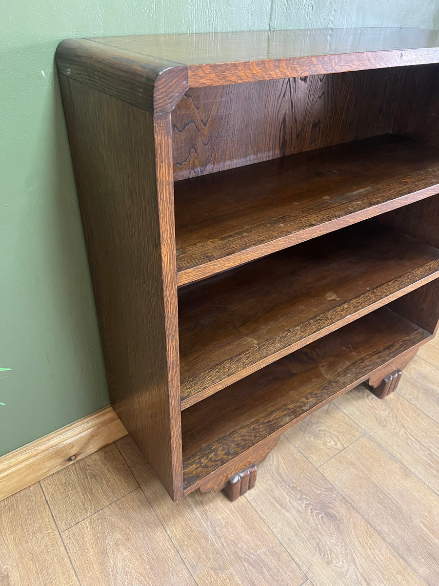 Art Deco Oak Bookcase  (SKU127)