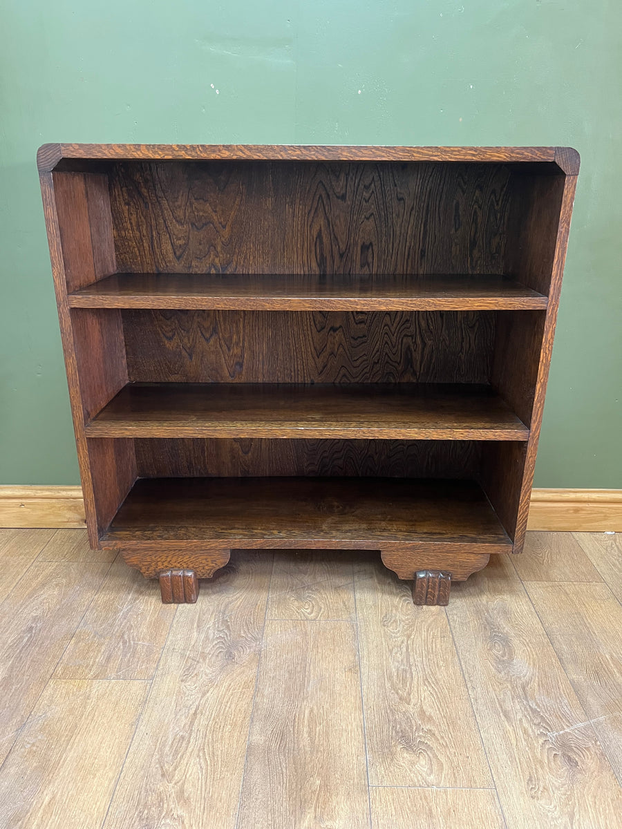 Art Deco Oak Bookcase  (SKU127)