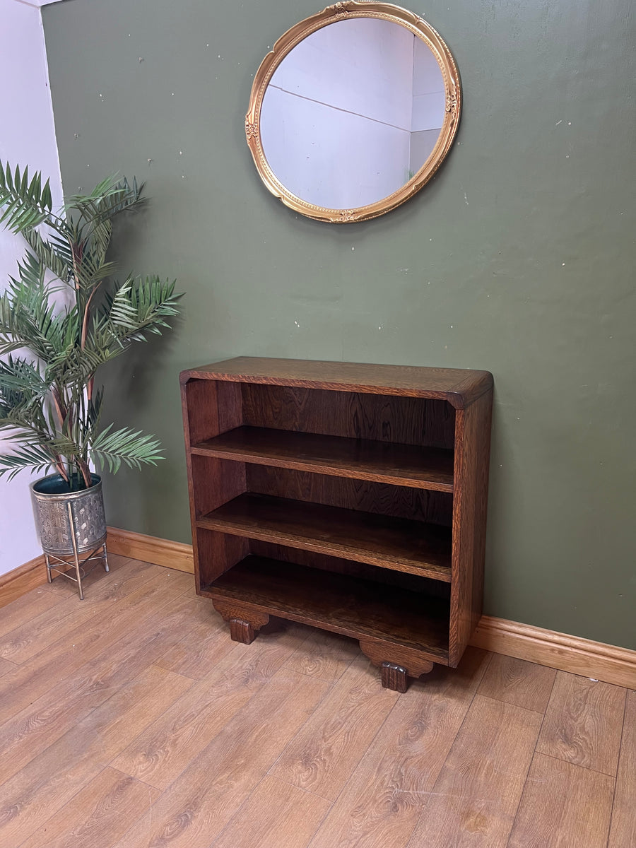 Art Deco Oak Bookcase  (SKU127)