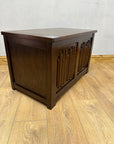 Oak Linenfold Blanket Chest (SKU165)