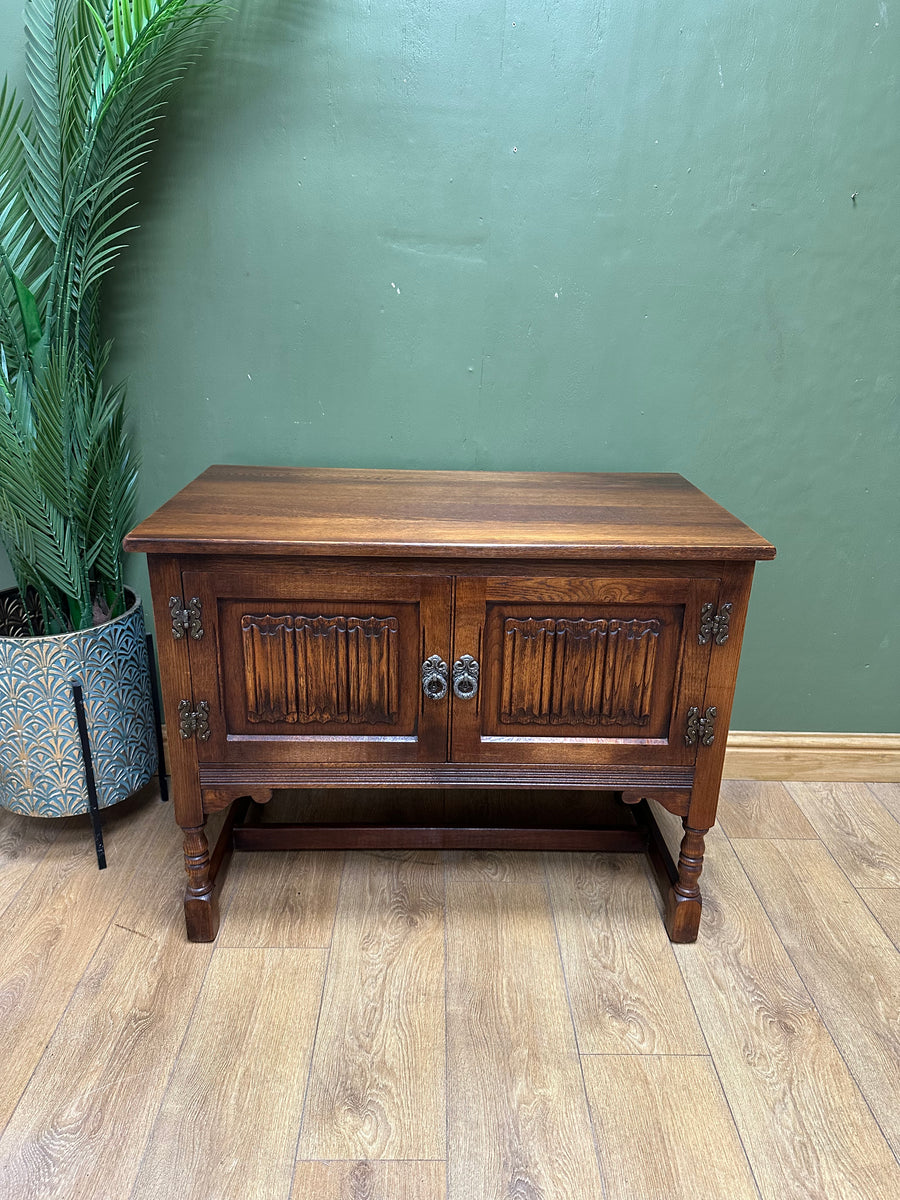 Old Charm Oak Sideboard / Media Cabinet (SKU93)