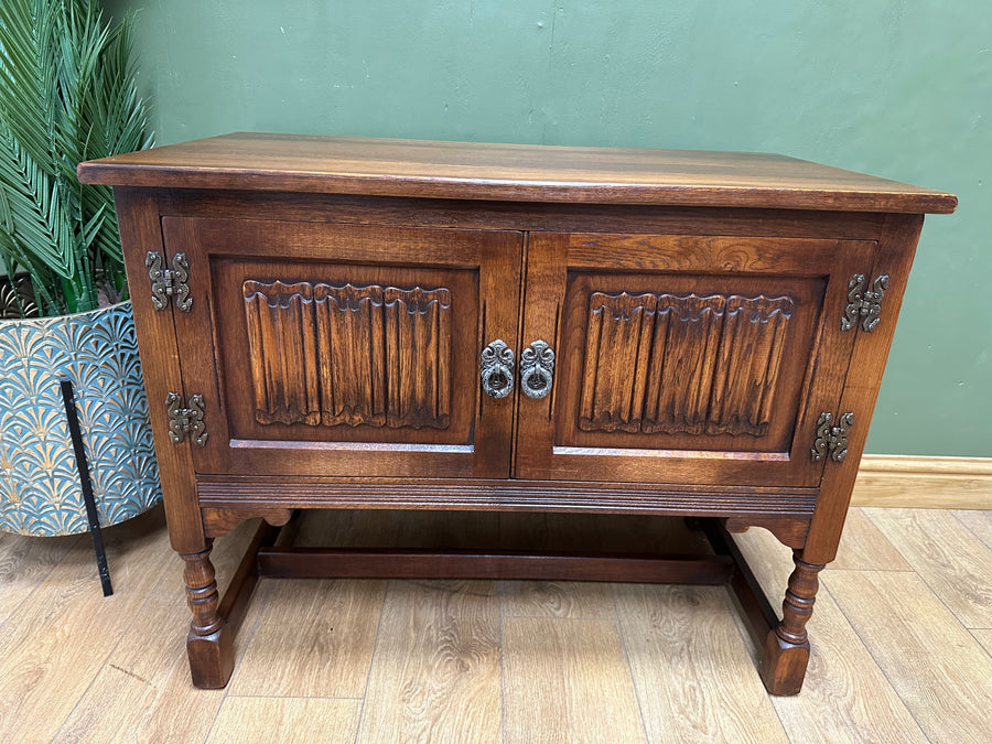 Old Charm Oak Sideboard / Media Cabinet (SKU93)