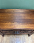 Old Charm Oak Sideboard / Media Cabinet (SKU93)