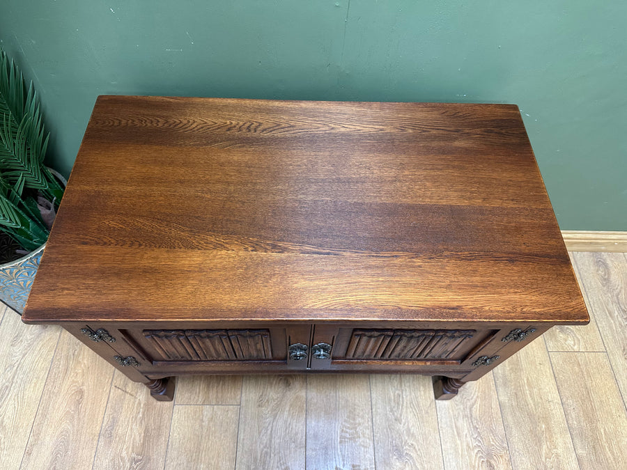 Old Charm Oak Sideboard / Media Cabinet (SKU93)