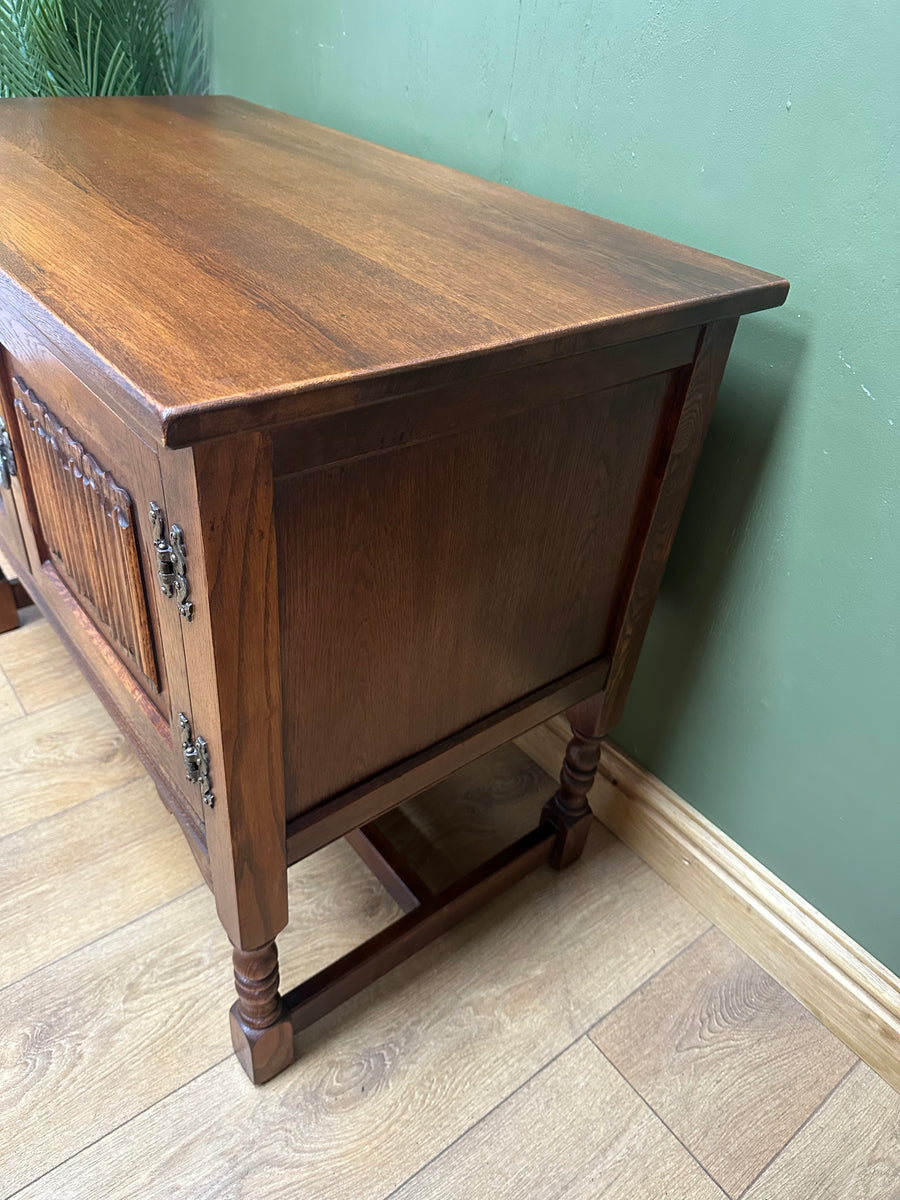 Old Charm Oak Sideboard / Media Cabinet (SKU93)