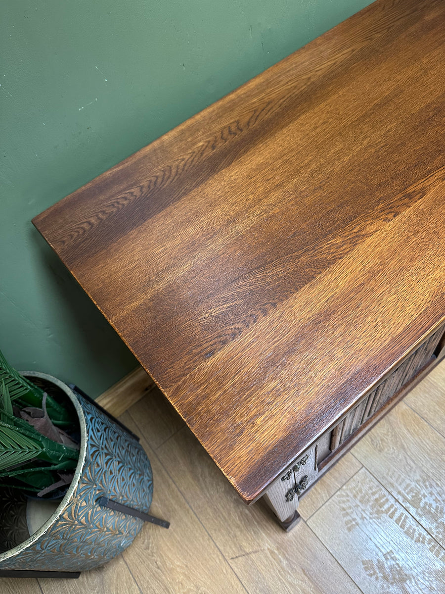 Old Charm Oak Sideboard / Media Cabinet (SKU93)