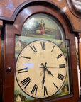 19th Century Oak And Mahogany Inlaid Longcase Clock (SKU247)