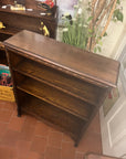Antique Oak Edwardian Freestanding Bookcase 3 Shelves (SKU127)