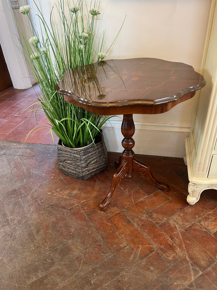 Italian Pedestal Side Table (SKU89)