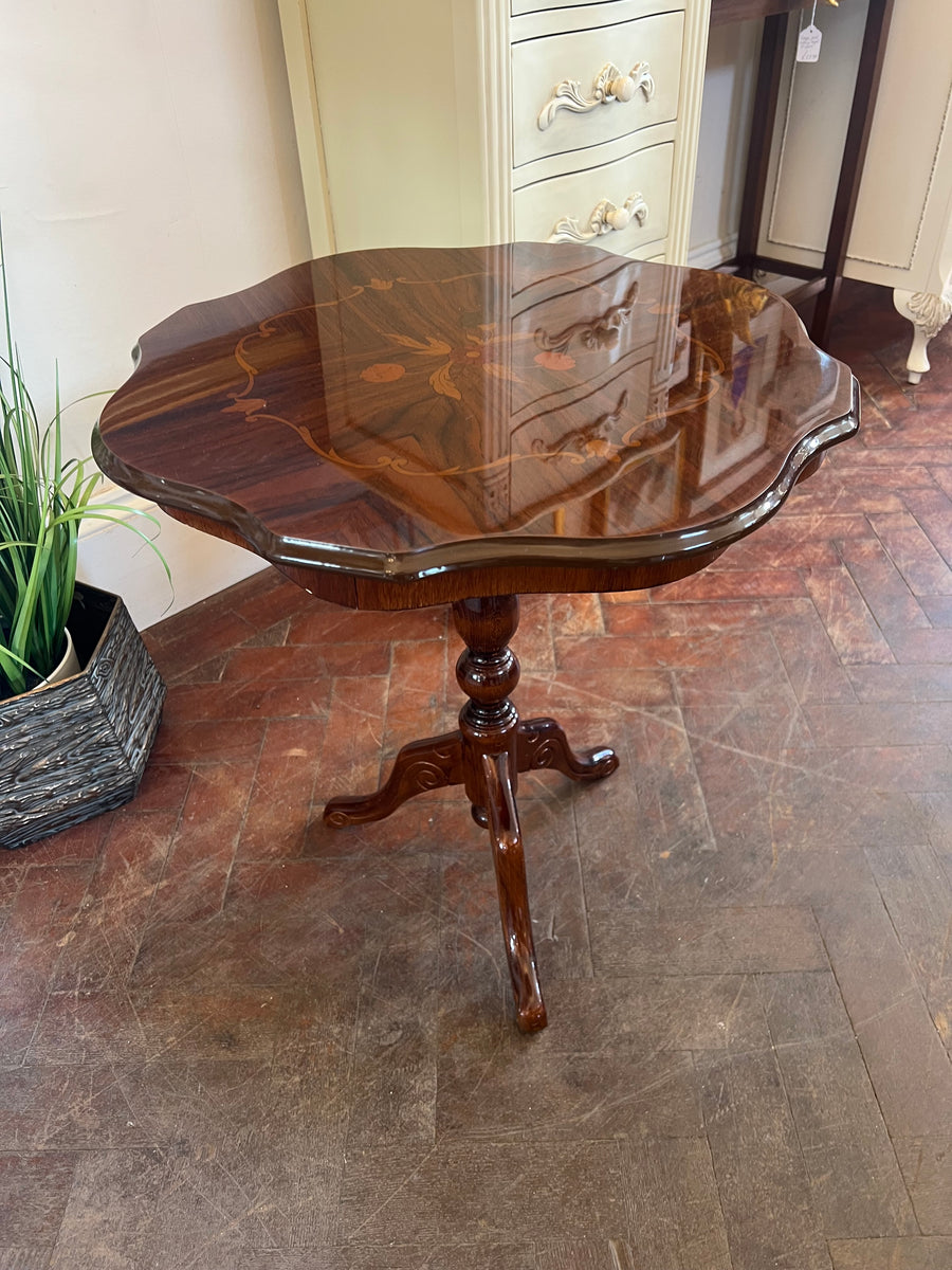Italian Pedestal Side Table (SKU89)