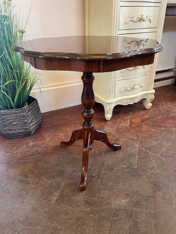 Italian Pedestal Side Table (SKU89)