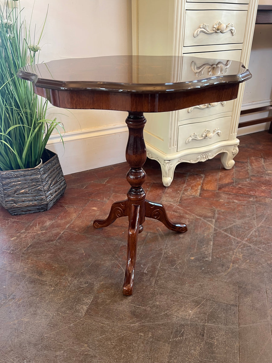 Italian Pedestal Side Table (SKU89)
