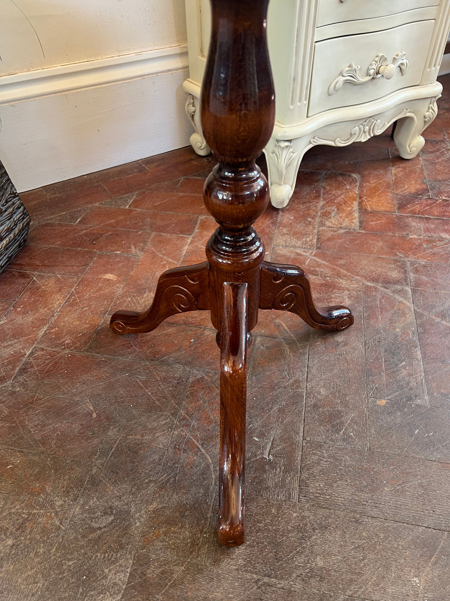 Italian Pedestal Side Table (SKU89)