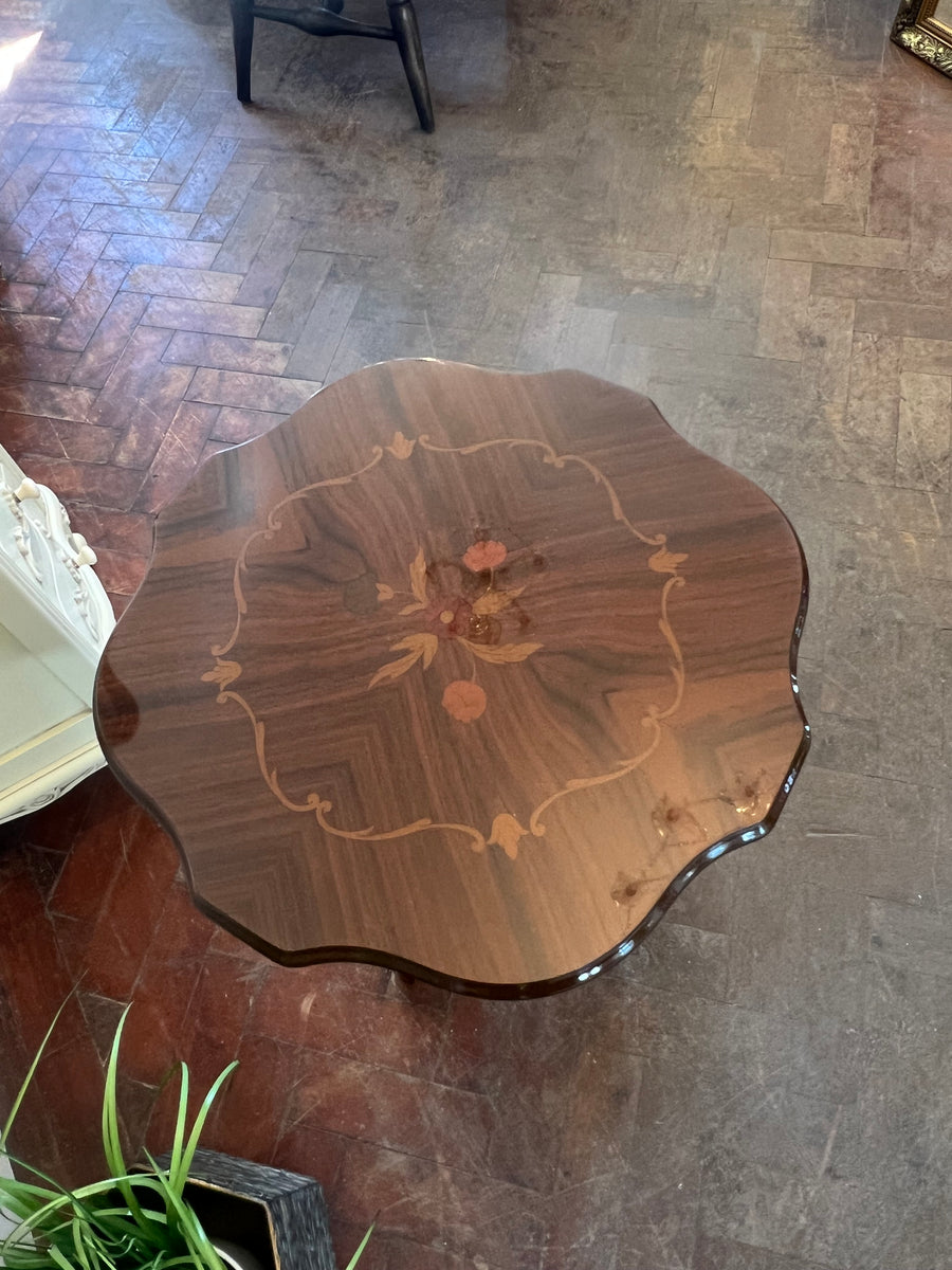 Italian Pedestal Side Table (SKU89)