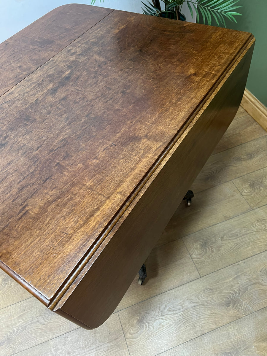William lV Plum Pudding Pembroke Dining Table Circa-1835 (SKU031)